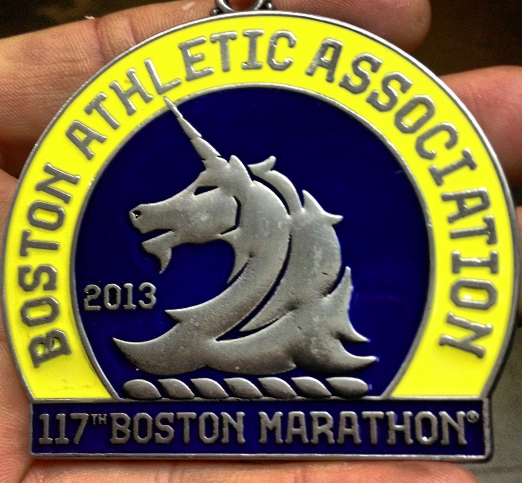2013 Boston Marathon Finishers Medal