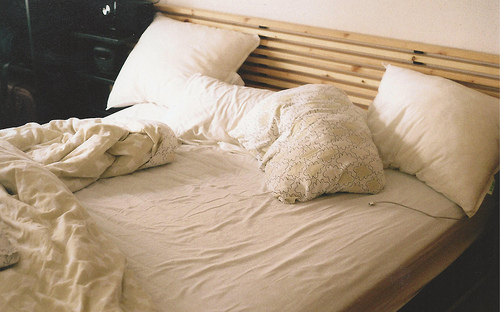 My favourite place to be: in bed. (Flickr)
