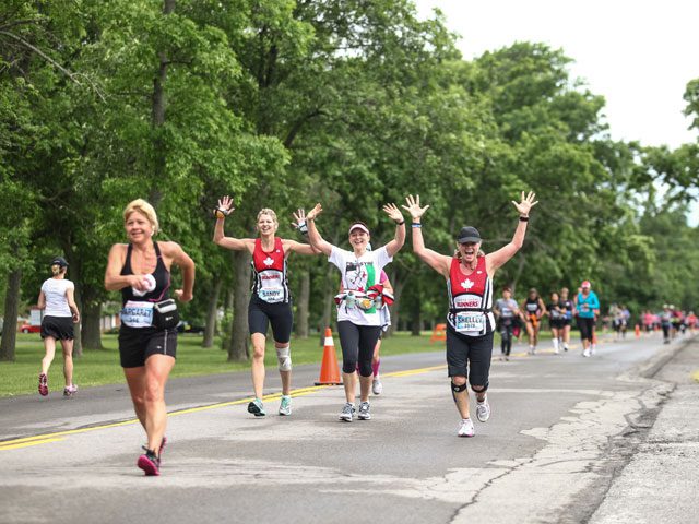 Women's Running-The 2012 Niagara Falls Women's Half Marathon