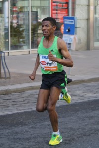 Haile Gebrselassie at Vienna City Marathon 2011. Photo: Alexxx86.