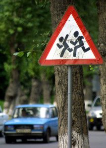 Run at your own risk on the streets of Moscow.