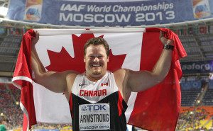 Dylan Armstrong wins bronze.