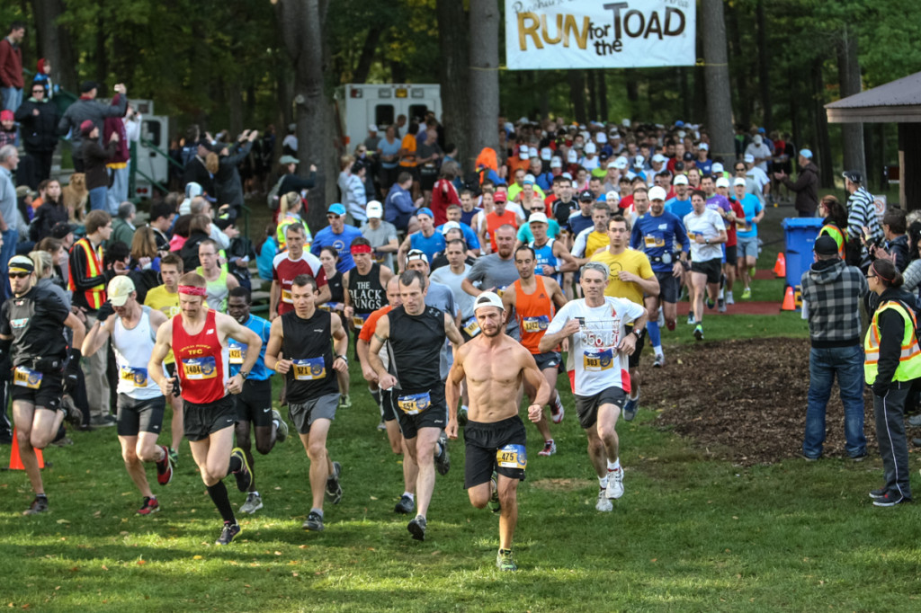Start of the 2012 Run for the Toad, Paris Ontario. Photo by Ryder Photography