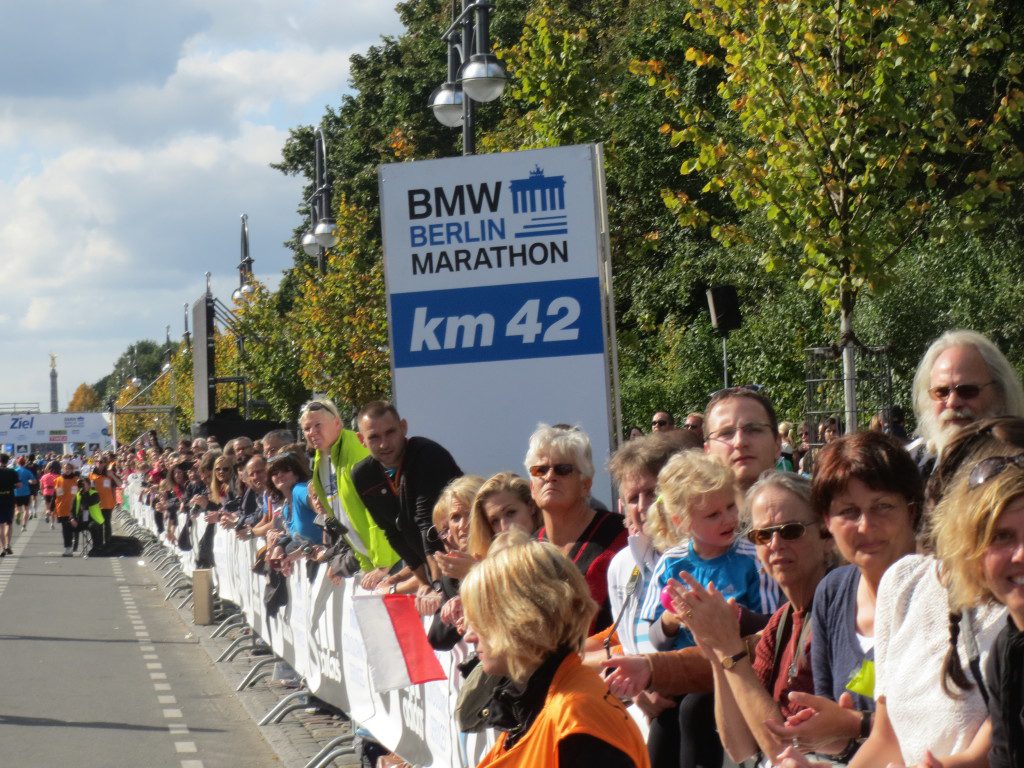 42nd Kilometre Berlin Marathon