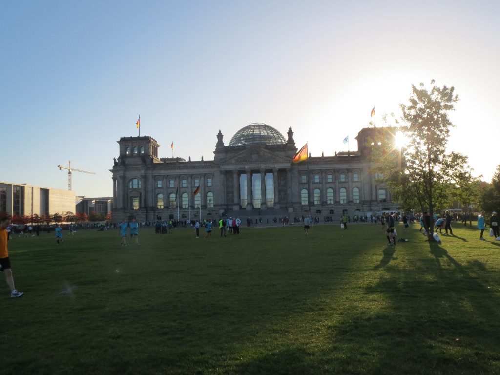 Reichstag Lawn Berlin Marathon