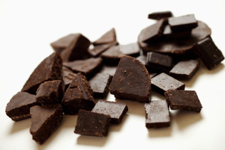 Foods high in flavonoids, such as chocolate, may help prevent diabetes.
