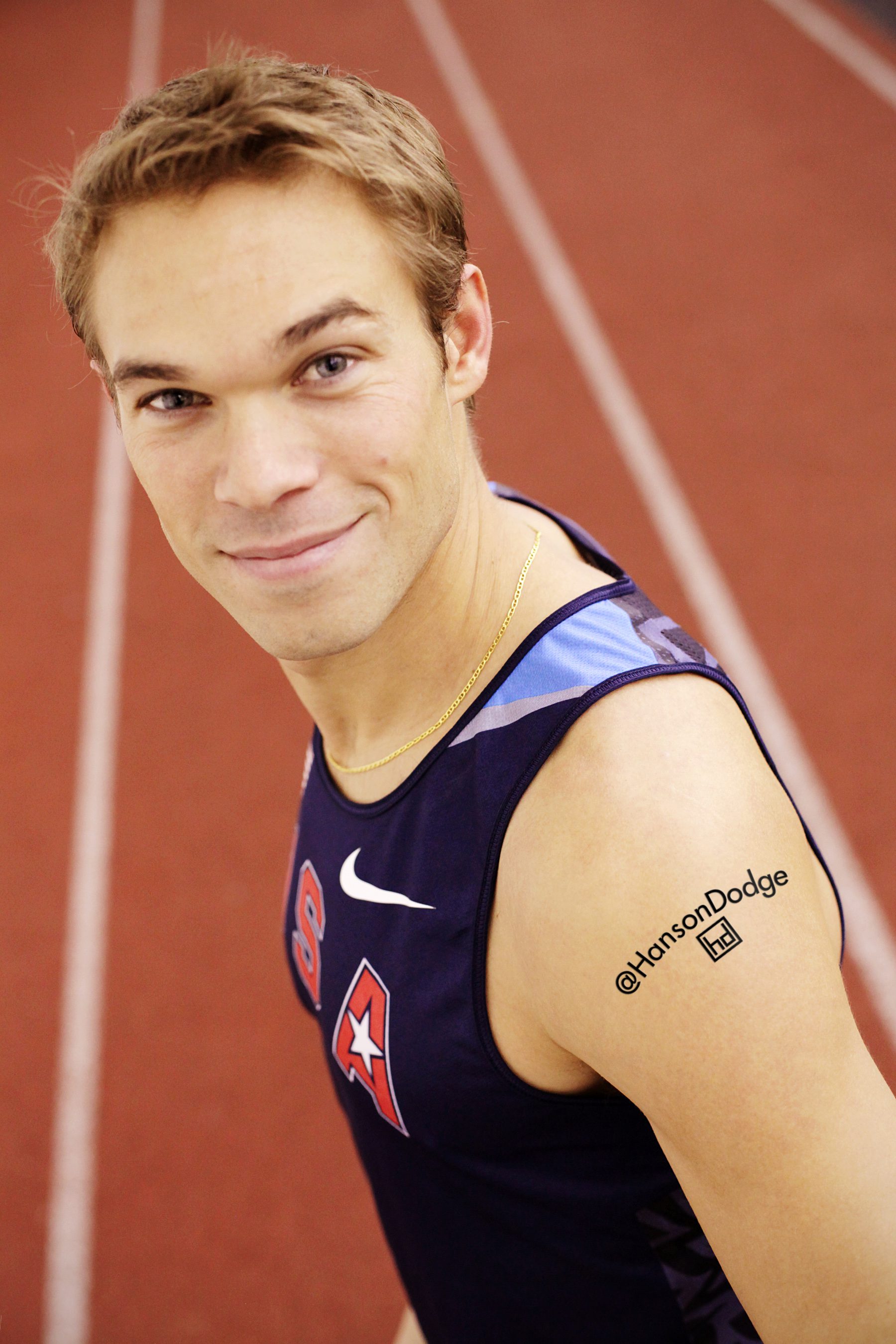 track and field tattoos
