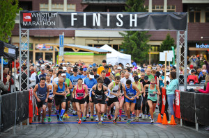 The Whistler half-marathon is sold out.