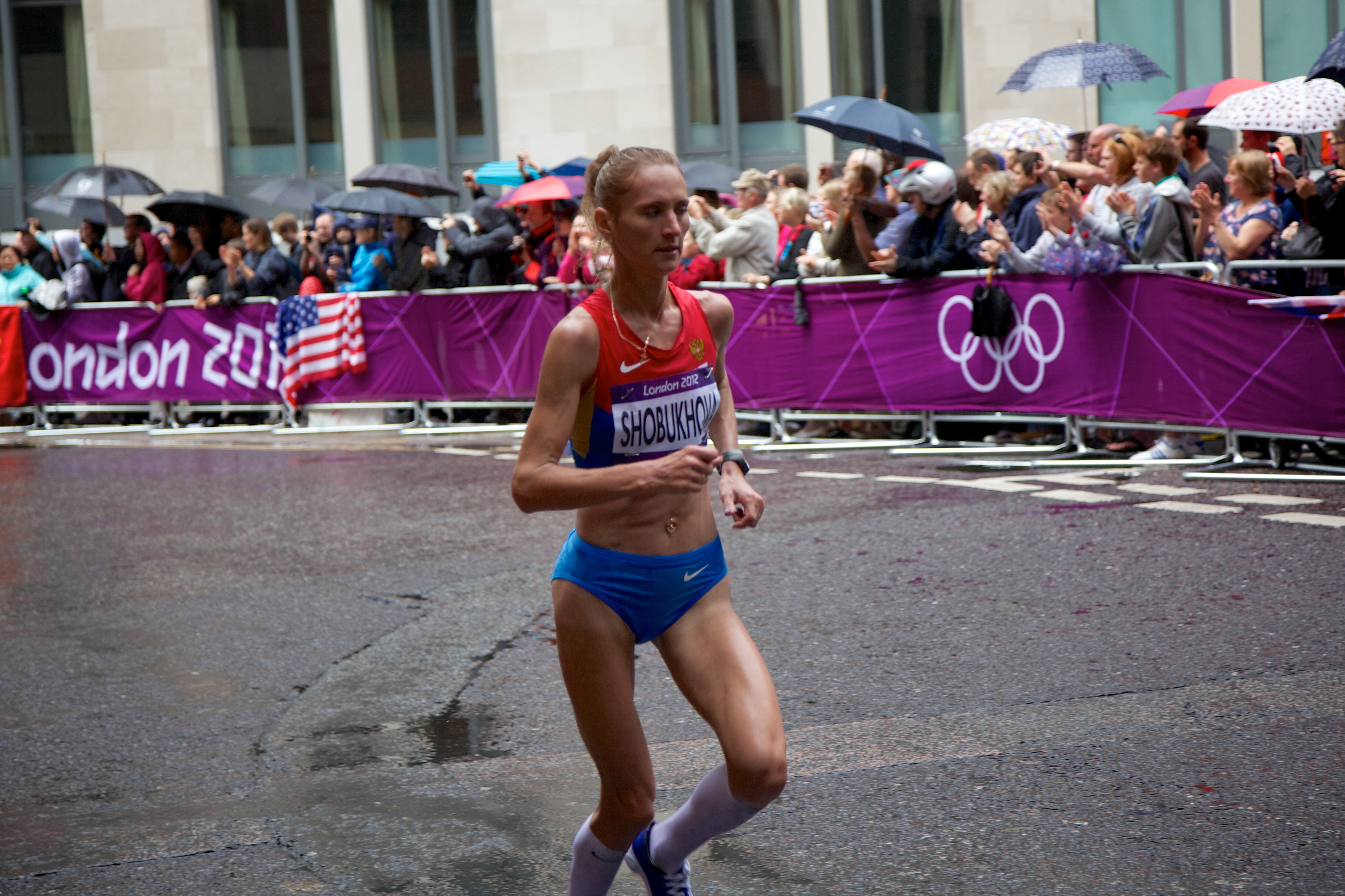 Liliya Shobukhova, Women's Marathon 2012 Olympics