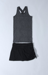 moving comfort tank and skirt