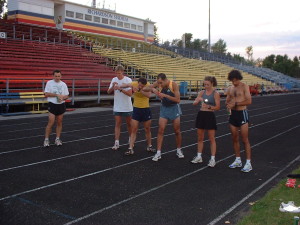 Some of the early pioneers and authors of the Beer Mile’s “Kingston Rules”