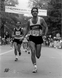Senator Paul McIntyre running in 1988.