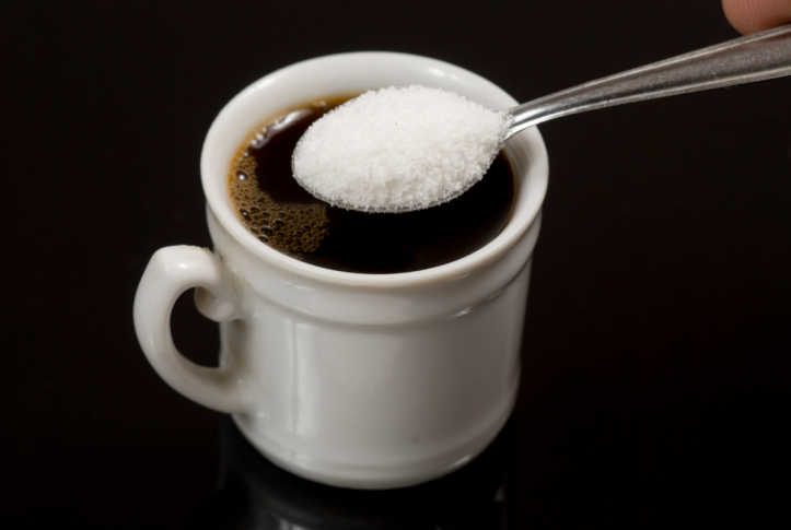 Coffee and sugar.
