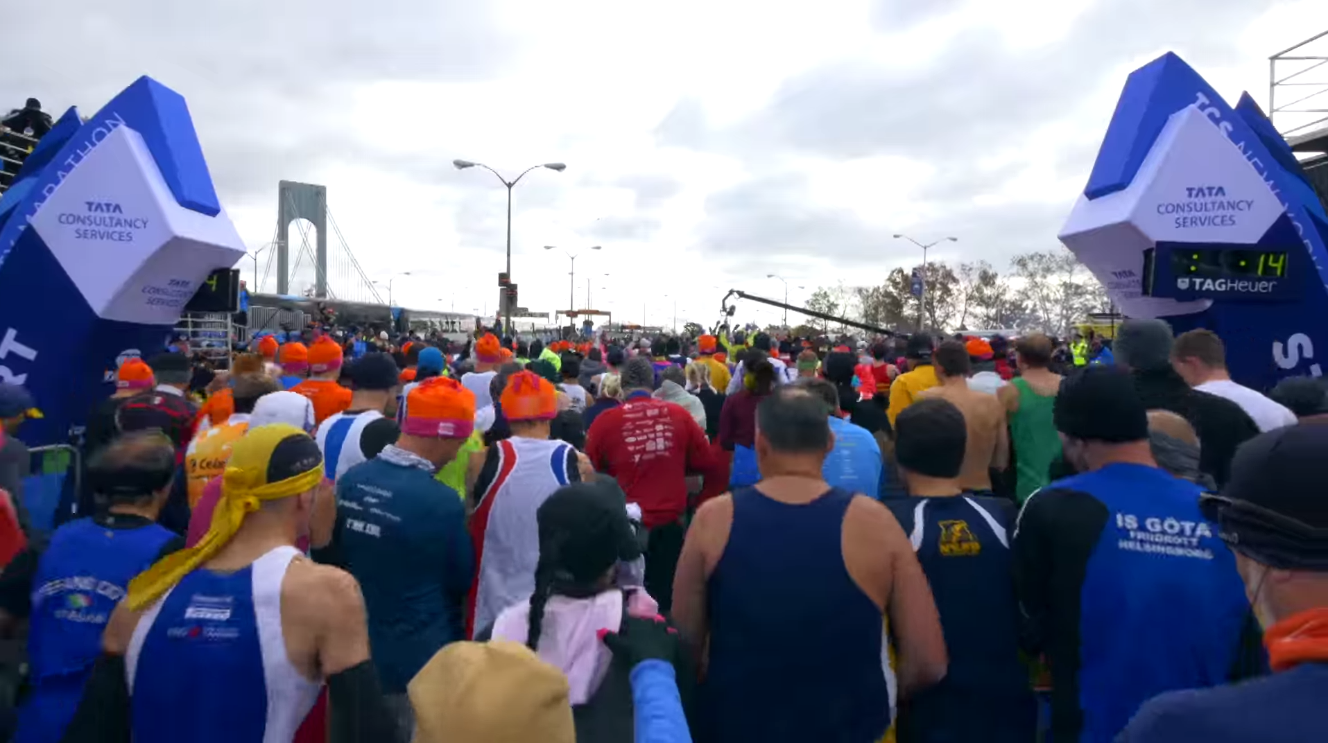 New York City Marathon start