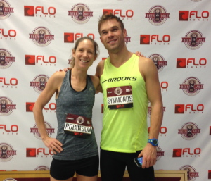 Competing on the same stage as Olympian Nick Symmonds