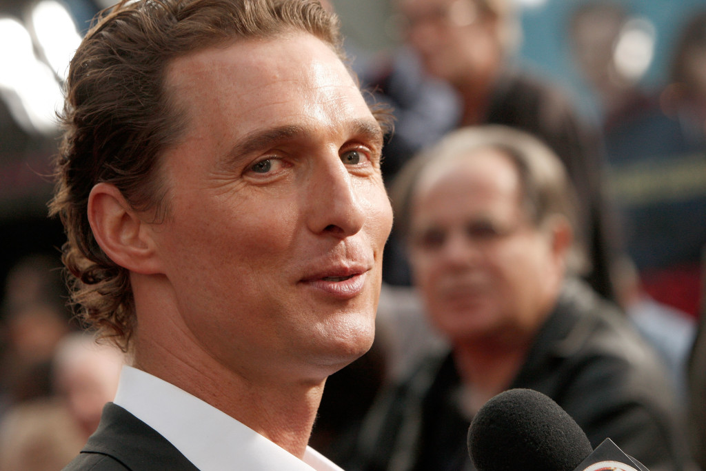 HOLLYWOOD - APRIL 27: Actor Matthew McConaughey arrives at the premiere of Warner Bros. "Ghosts Of Girlfriends Past" held at Grauman's Chinese Theatre on April 27, 2009 in Hollywood, California. (Photo by Kevin Winter/Getty Images)