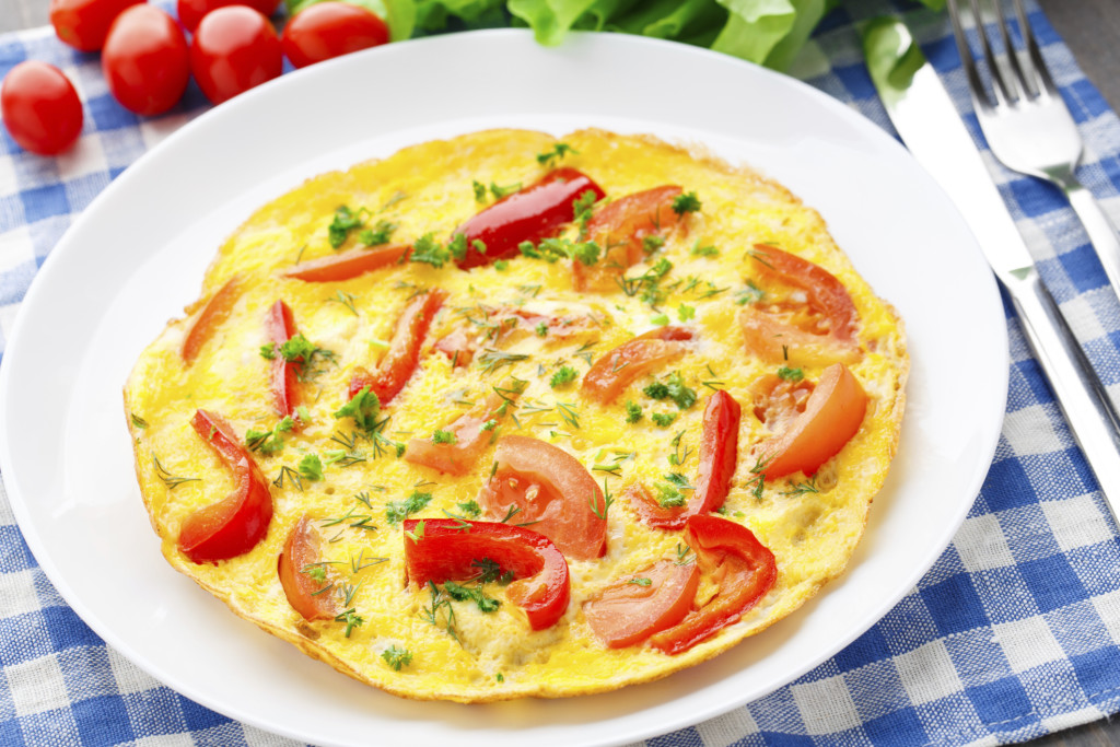 Egg omelete