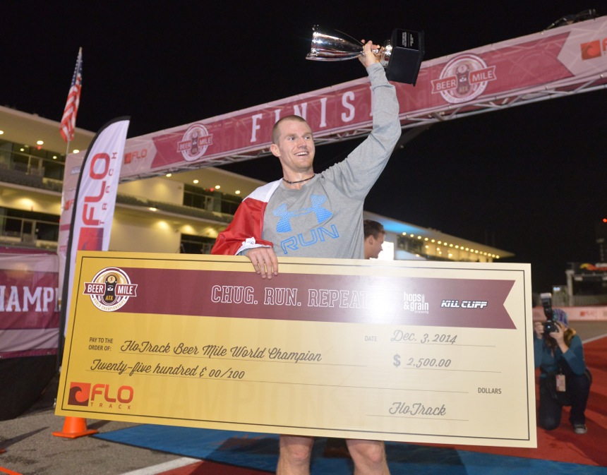Corey Gallagher Beer Mile World Record
