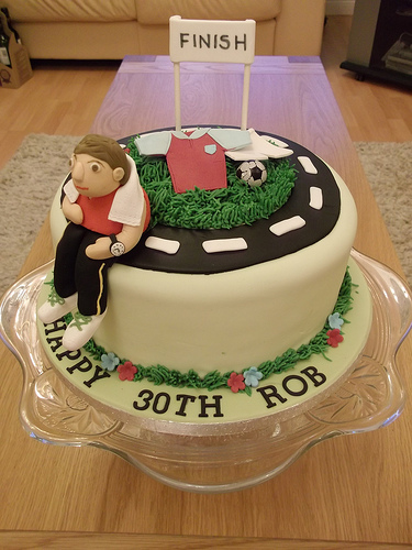 PSI Marathon Theme Personalized Cake Topper | Party supplies online