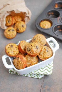 sweet potato mini muffins
