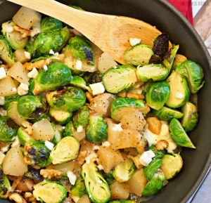 Pear-and-Blue-Cheese-Brussels-Sprouts-2