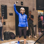 Joan-Benoit Samuelson ran 3:04 at the Boston Marathon at the age of 61