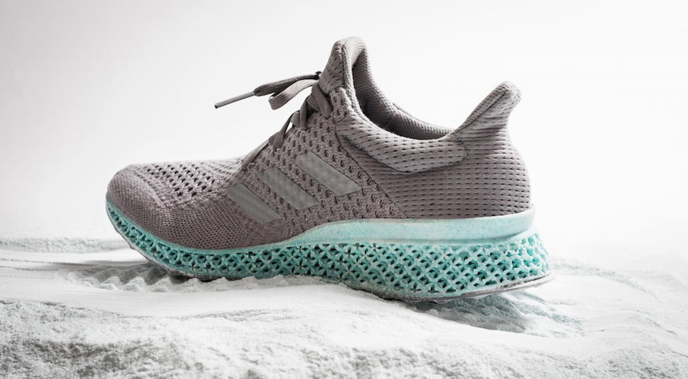 3D-printed shoes made from ocean trash 