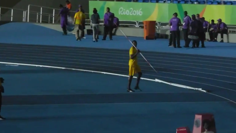 VIDEO: Usain Bolt casually throws javelin after 4x100m ...
