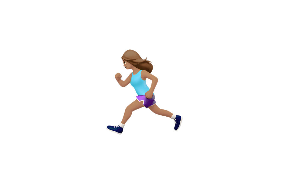 Female Runner Emoji
