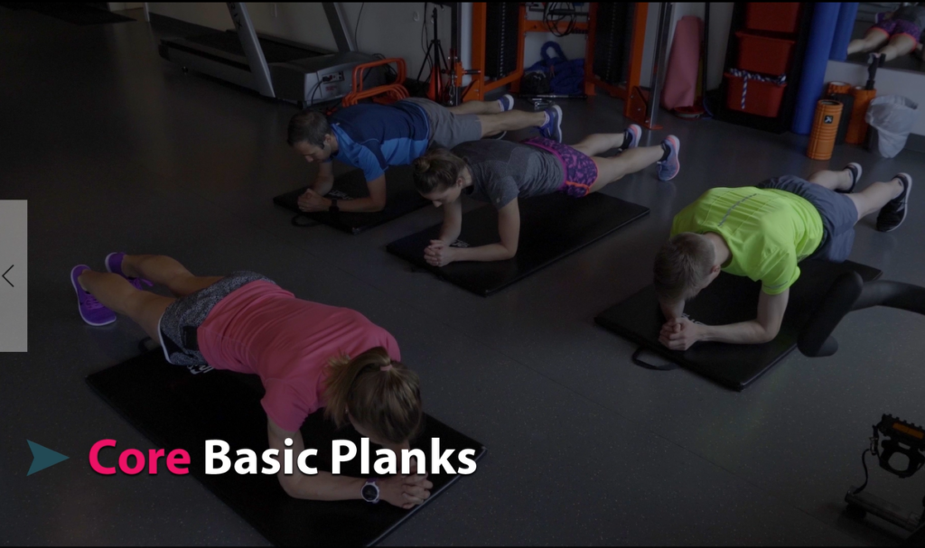 Strength cross training mec video series plank