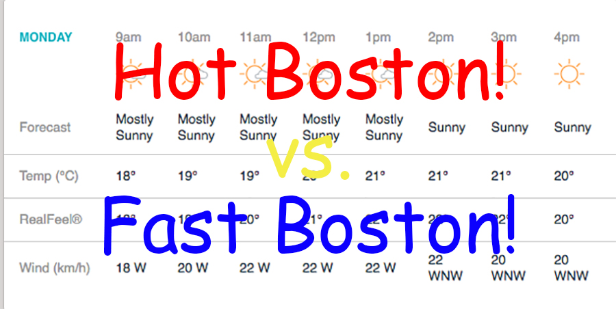 Boston weather