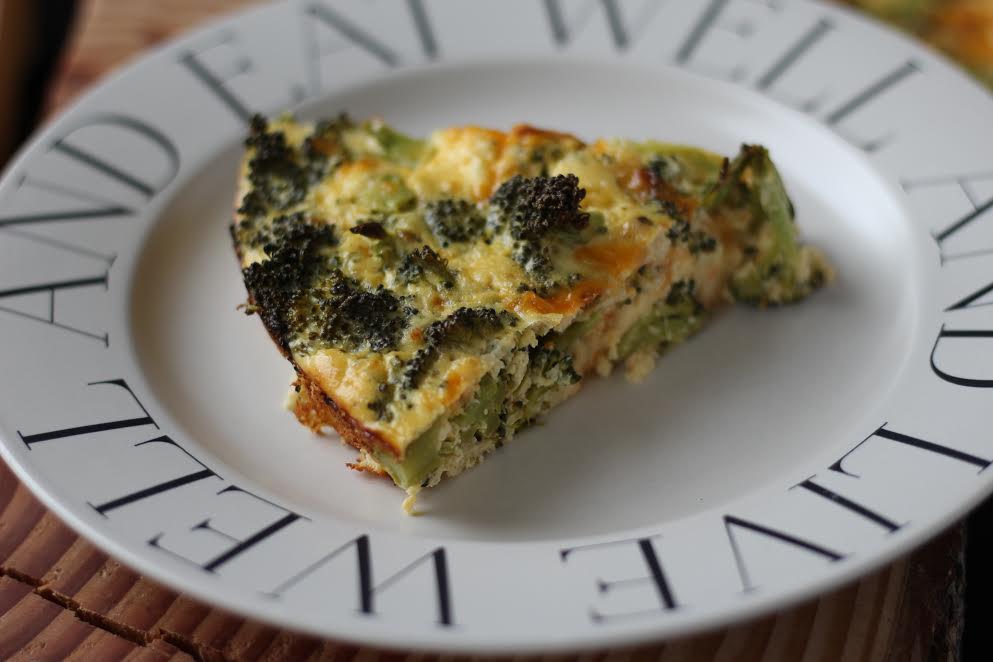 This broccoli quiche ditches the crust for a healthier brunch option ...