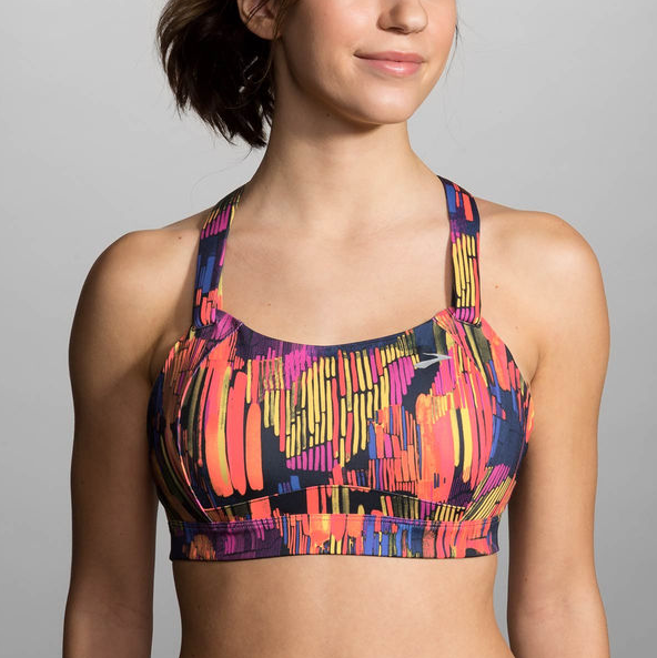 Crank up spring mileage with Brooks' most stable sports bra