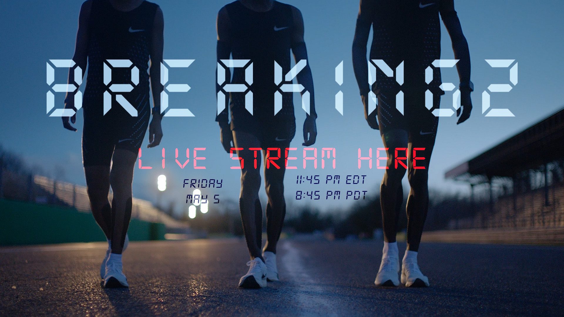 STREAM: Nike's sub-two-hour marathon attempt - Canadian Running Magazine