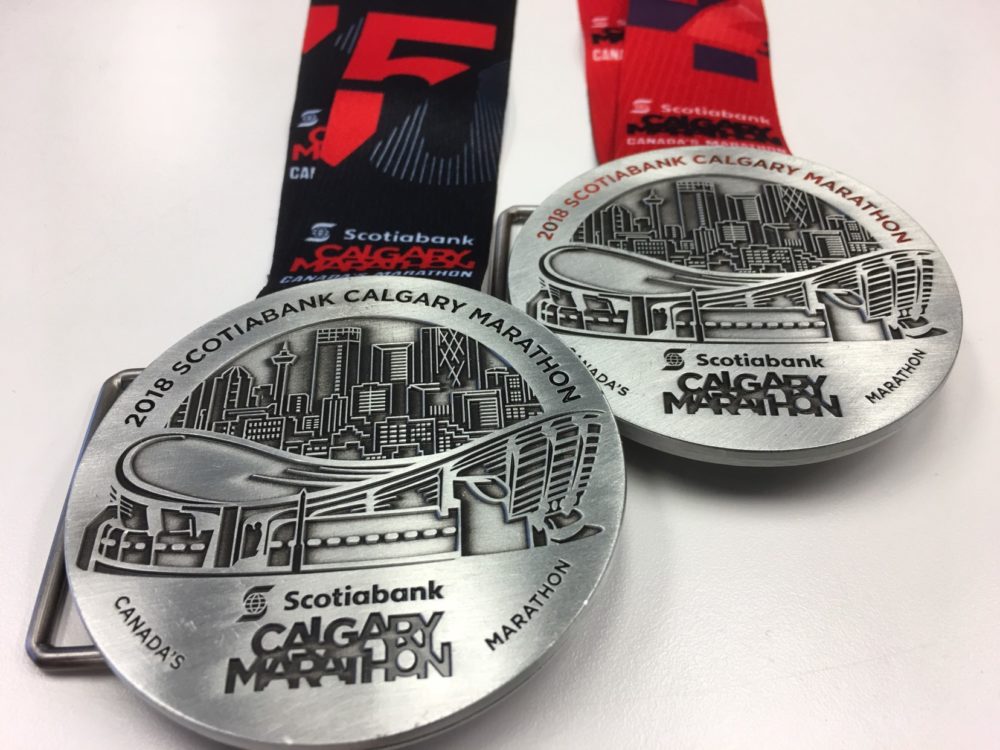 Calgary Marathon Medal
