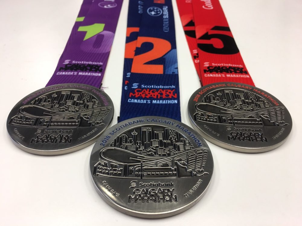 Calgary Marathon Medal