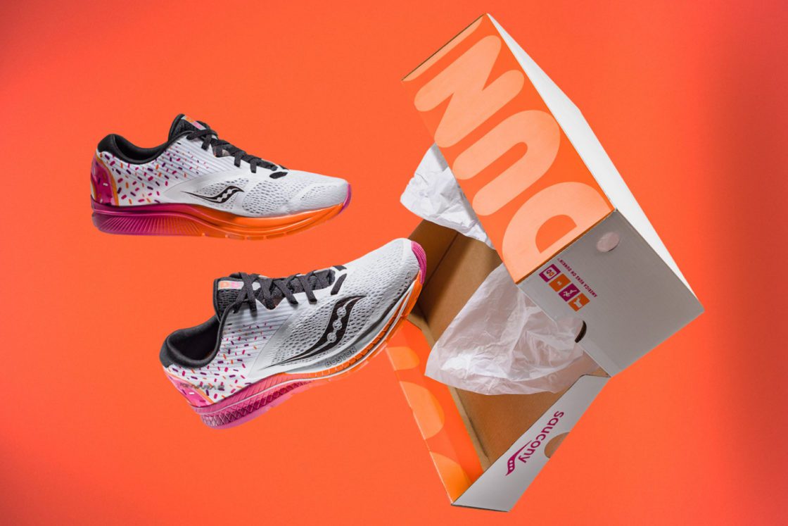 Check out this tasty Dunkin' Donuts x Saucony shoe collab - Canadian ...