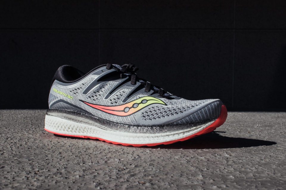 For exceptional comfort and cushioning, the Saucony Triumph ISO 5 ...