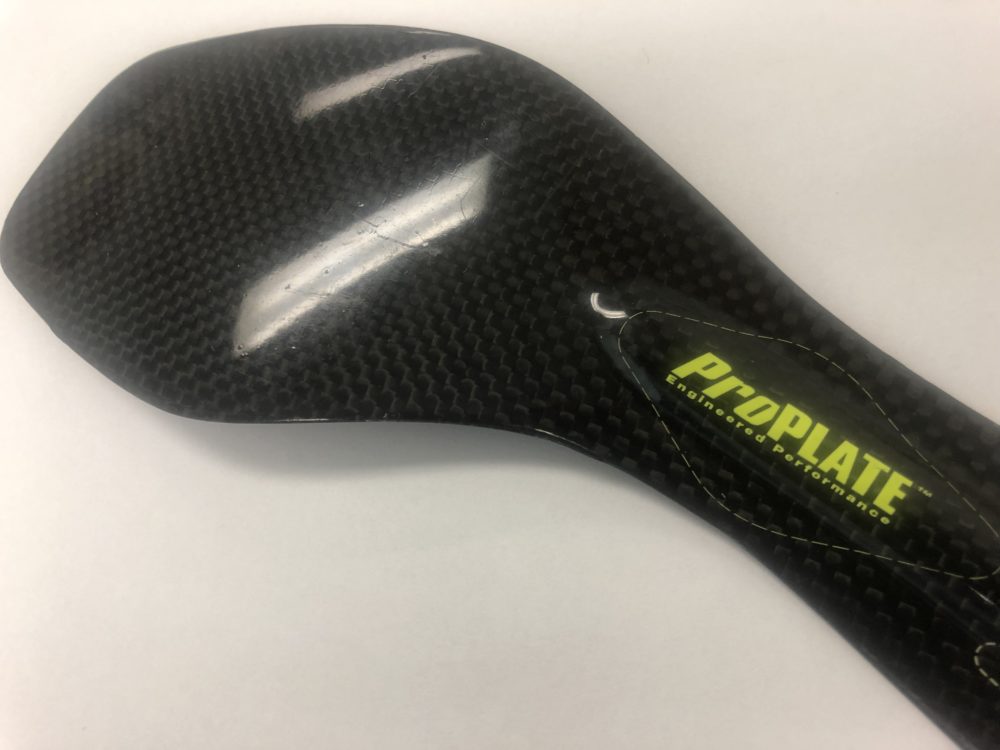 running shoes with carbon fiber plate
