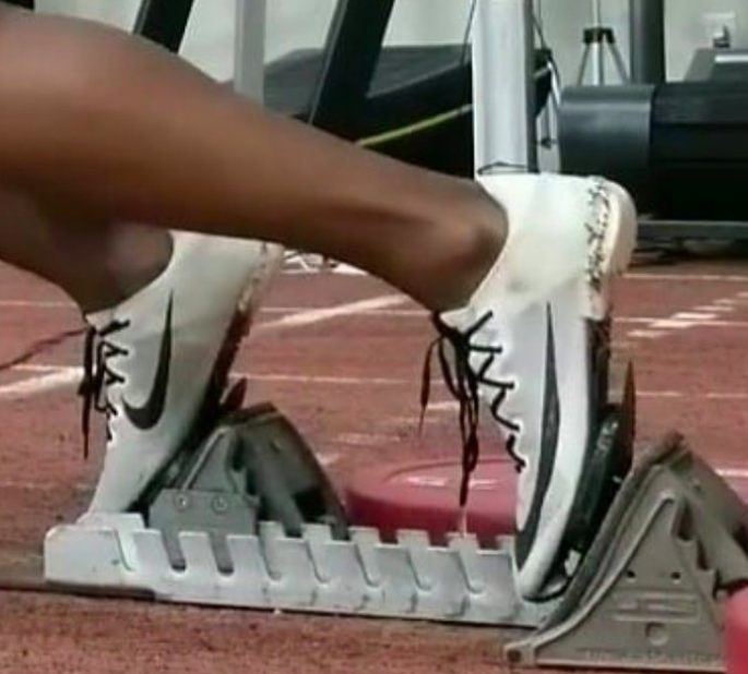 Nike prototype sprinting spike could be 