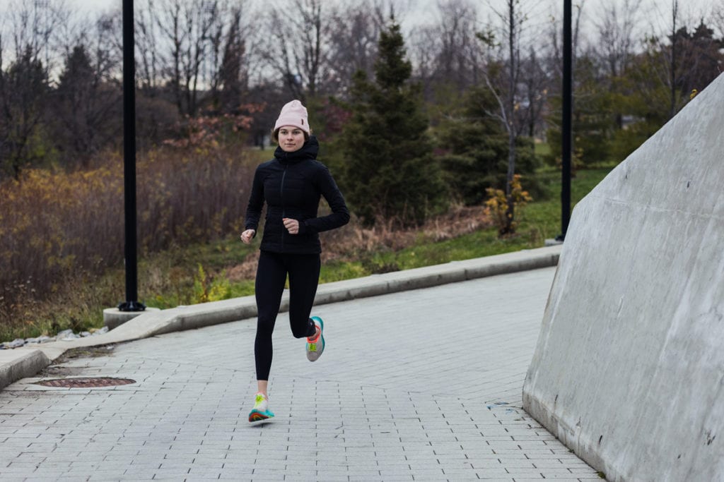 Lululemon Down For It All jacket: the winter running jacket that