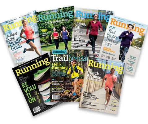 Print Subscription - Canadian Running Magazine