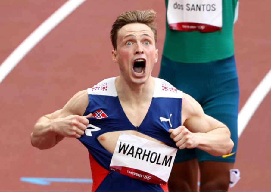 Karsten Warholm smashes 400m hurdles world record, wins ...