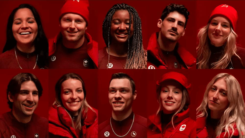 Lululemon is the Official Outfitter of Team Canada for the 2022 Olympics