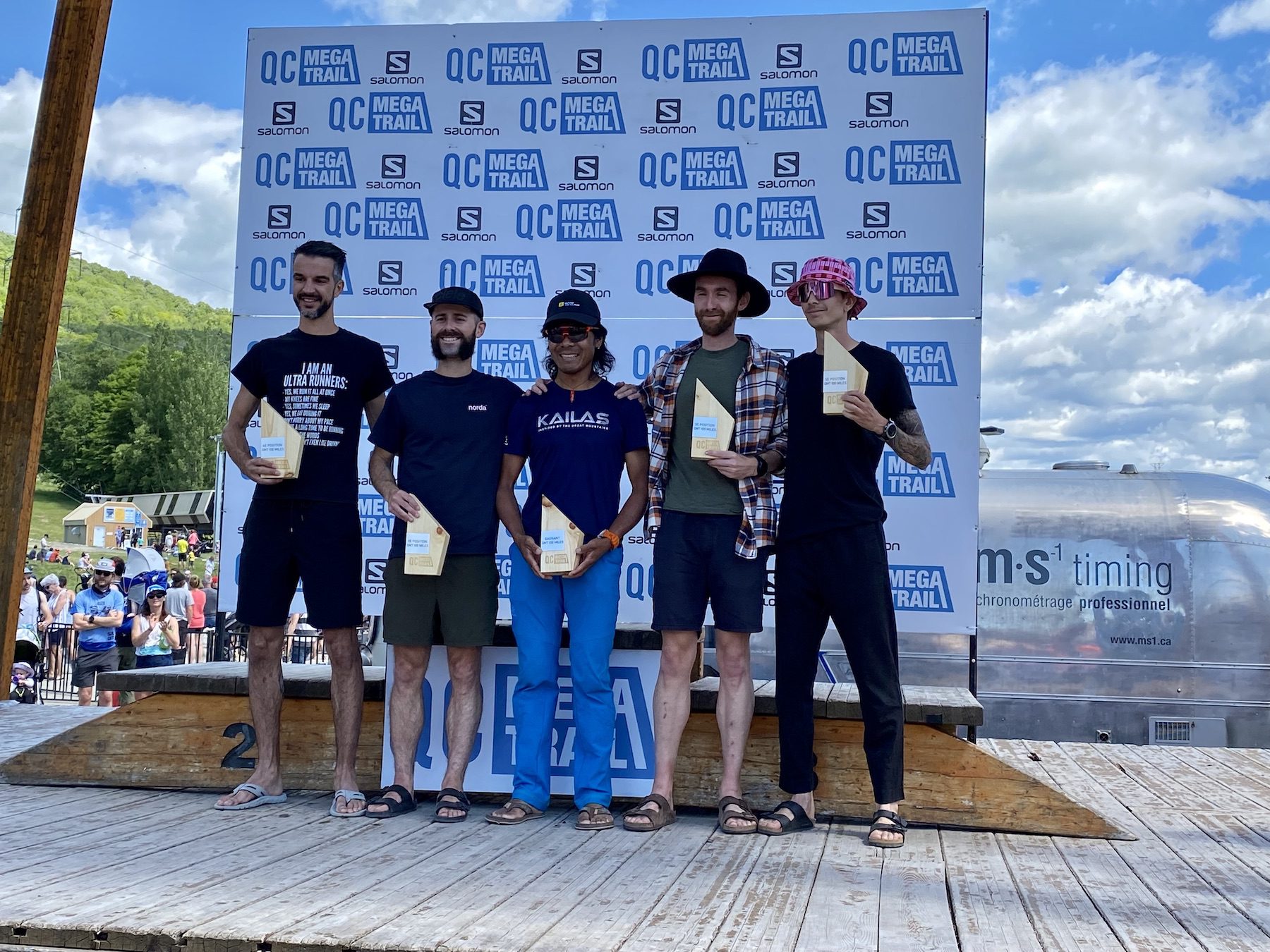 Quebec Mega Trail 100miles Sangé Sherpa sets new course record with