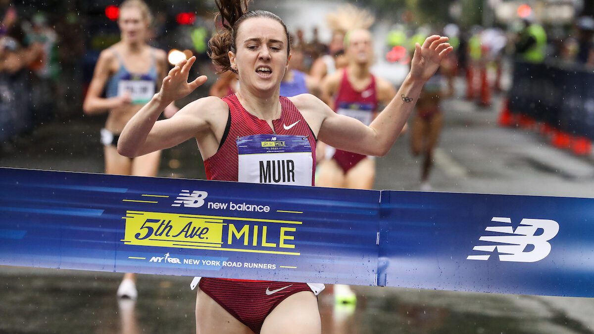 Laura Muir breaks course record to win NYC Fifth Avenue Mile Canadian