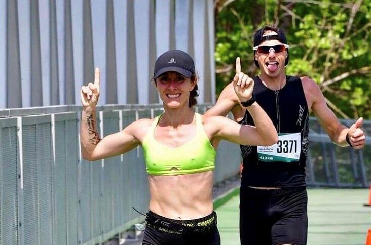 Melanie DesAutels Montreal Marathon winner