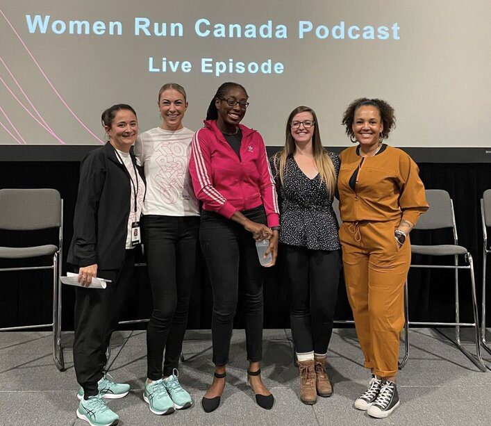 podcast women run canada