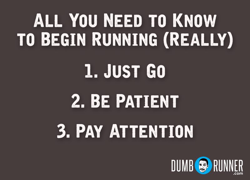 Dumb Runner rules for starting running