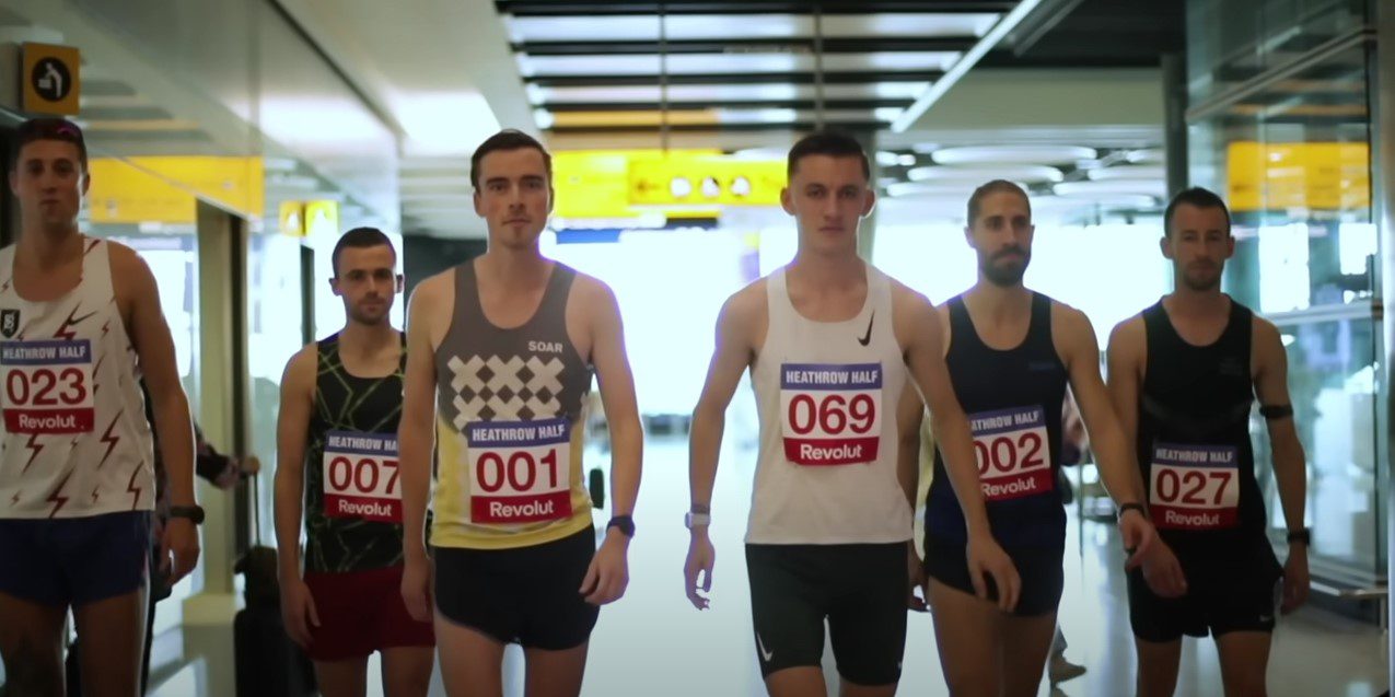 British man runs 67-minute half-marathon inside Heathrow Airport - Canadian Running Magazine